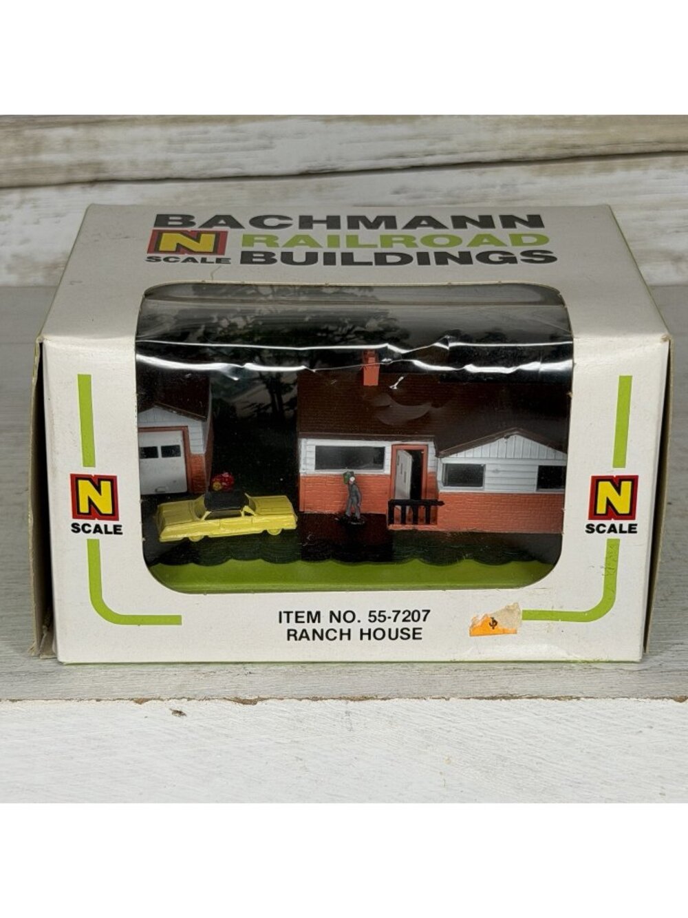 Vintage Bachmann N Scale 55-7207 Modern Ranch House NOS